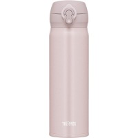 Thermos Vacuum Insulated Bottle 500ml-Beige Pink